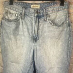 Madwell Women’s The Curvy Perfect Vintage Jean Light Wash High Rise Size P31